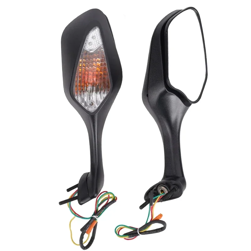 

1 Pair Motorcycle Rear View Side Mirrors with LED Turn Signal Light For Honda CBR1000RR CBR 1000 RR 2008-2016 2009 2010 201