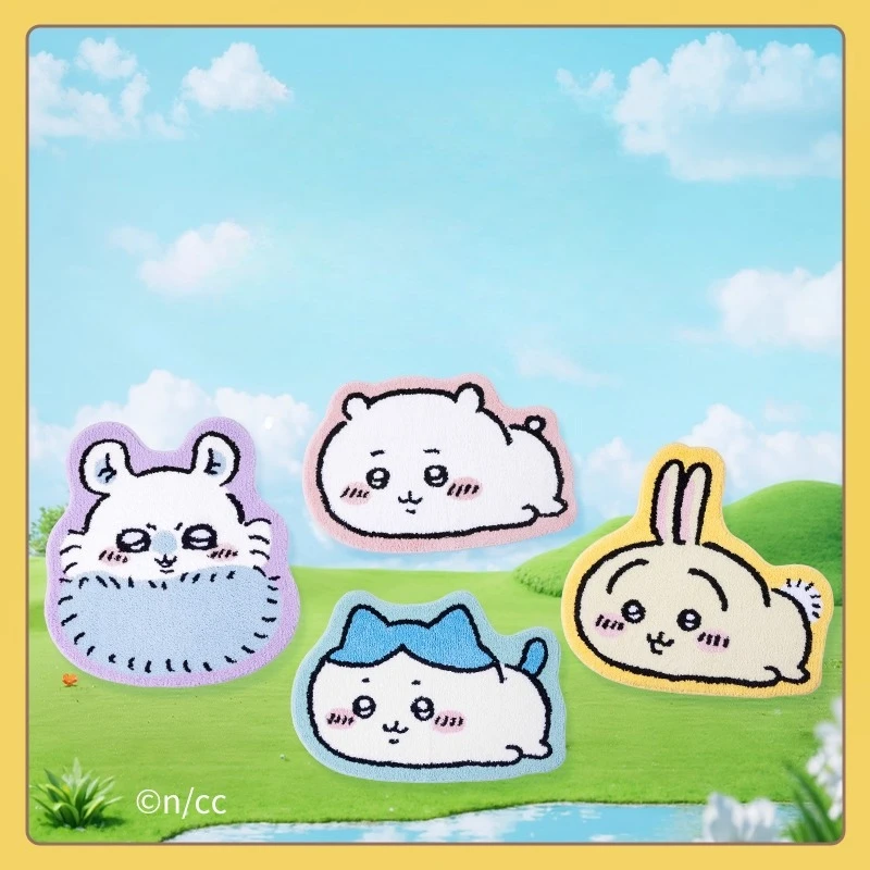 

Chiikawa 65cm Cute Anime Plush Floor Mat -Soft Non-Slip Cartoon Rug for Bedroom, Living Room, Kids Decor - Adorable Home