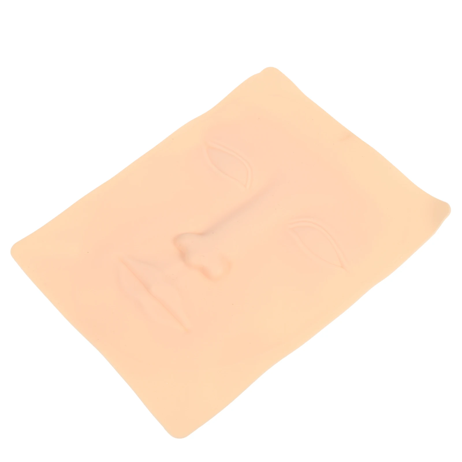 

3 D Training Makeup Exercise Board Silicone Practice Face Silica Gel Skin