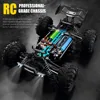 Teeggi 16101 /16102 プロ 1:16 高速 RC カー LED ライトドリフト 70 キロ/h 4WD RC オフロードカーモンスタートラックのおもちゃ子供のギフト用 3