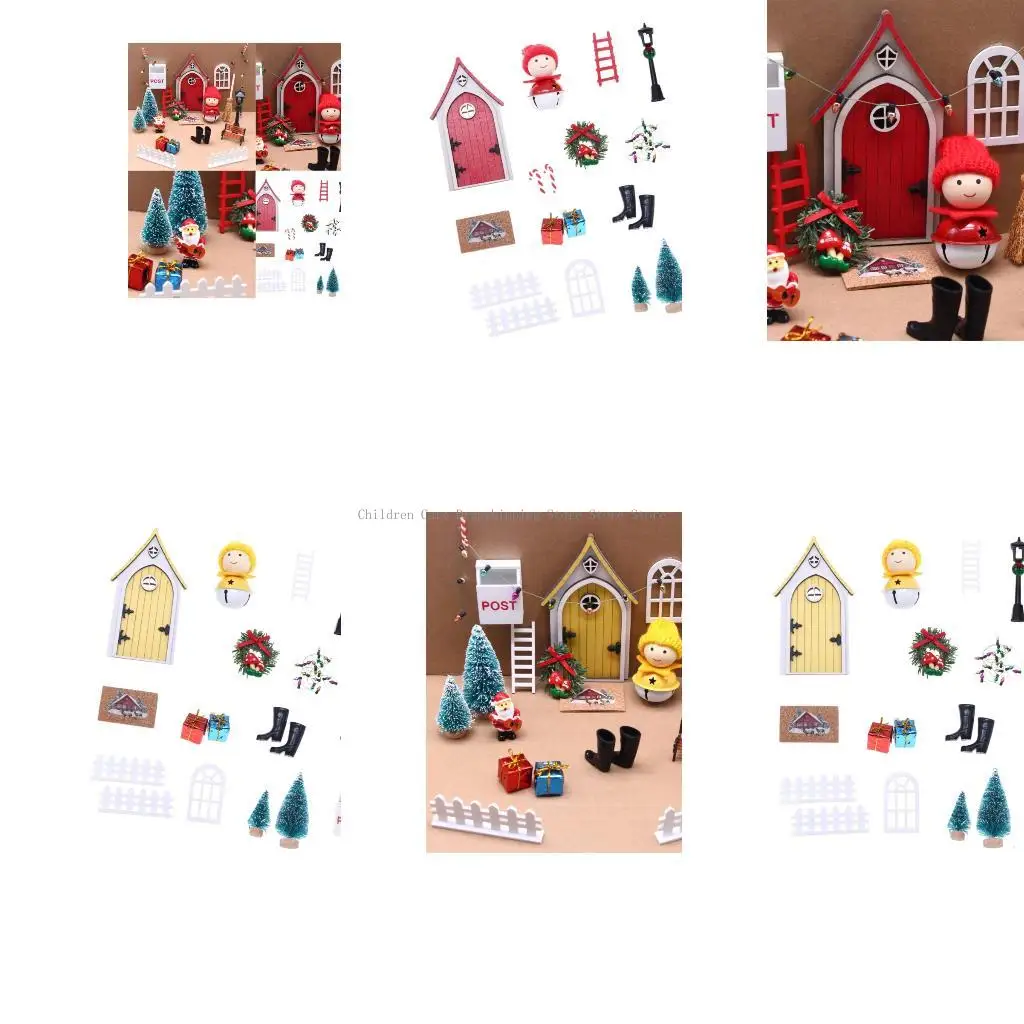 

Праздничные тематические мини -гномы дверные дверные смоля