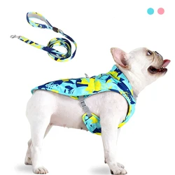 2022 New Pet Dog Jacket Vest Harness Waterproof Reflective Dogs Clothing Coat Winter Warm Outfits Pet Dog Cat Vest with Leash