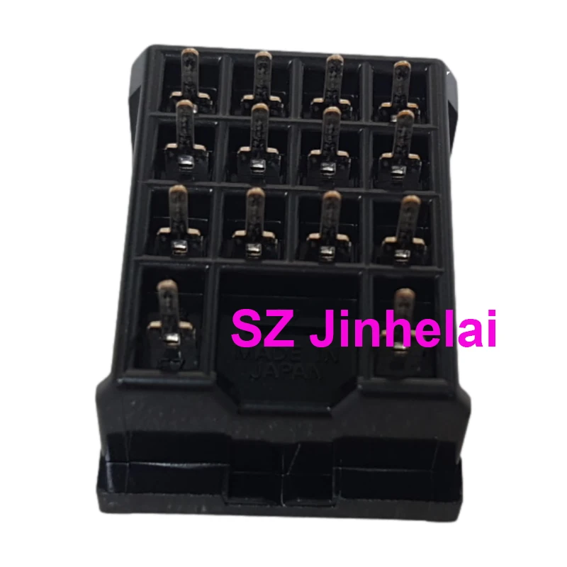 10pcs Authentic Original Omron PY14-02 PT14-0 14Pin Relay Welding Socket  PY08-02 PT08-0  8Pin Socketes