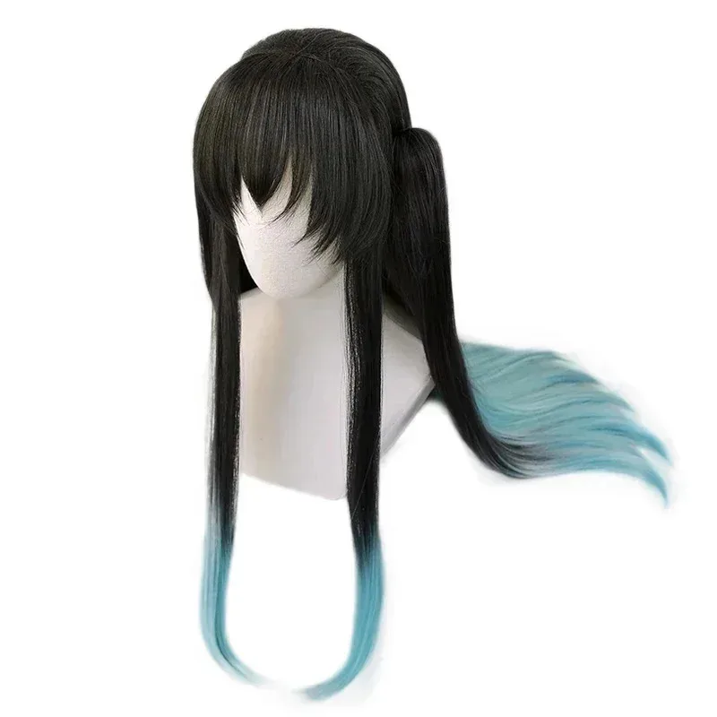 

Anime Tokitou Muichirou Cosplay Muichiro Tokito Wig Heat Resistant Synthetic Hair Wigs WigCap