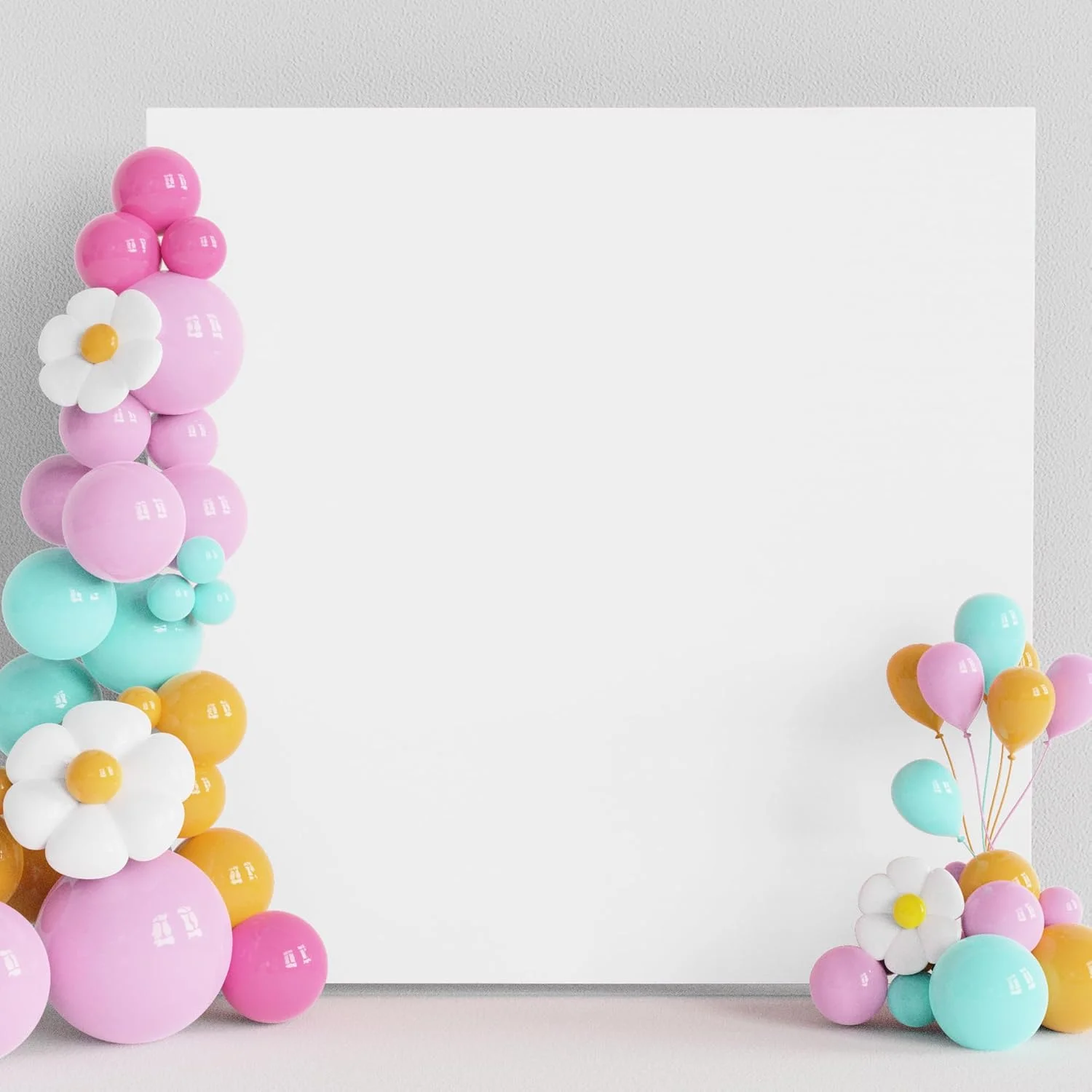 Cubierta de arco de boda, cubiertas de fondo de arco cuadrado, cubiertas de arco de globos ajustadas de LICRA, telón de fondo elástico para fiesta de cumpleaños y boda