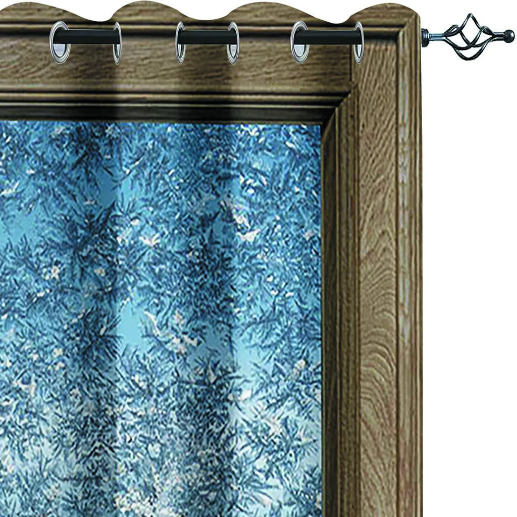 Beautiful Photo Fashion Customized 3D Curtains snow flower christmas curtains 3d stereoscopic curtains