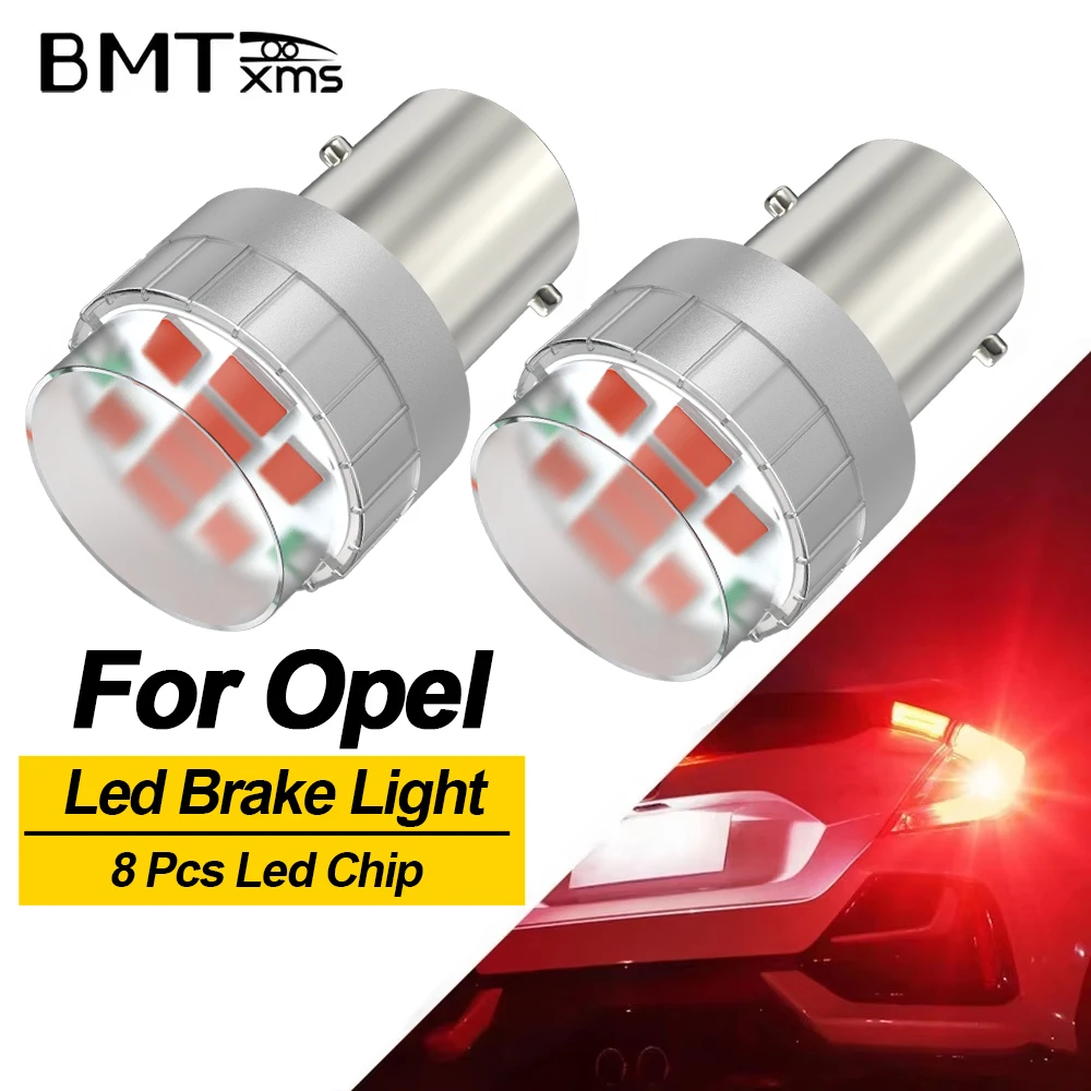 

BMTxms 2pcs P21W BA15S LED Canbus 1156 BAY15D 1157 P21/5W LED Bulbs For Opel Adam Insignia A Corsa D E Astra J Meriva B Zafira C