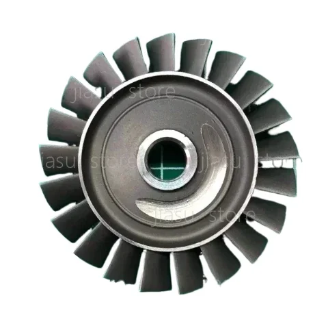 

1 шт. турбинное колесо 54 мм и NGV для запасных частей мини-турбоджетового двигателя RC DIY