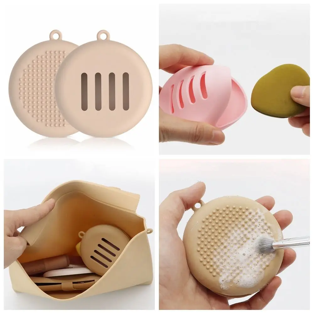 Washable Makeup Sponge Holder Eco-Friendly Reusable Beauty Egg Storage Dustproof Cosmetic Holder