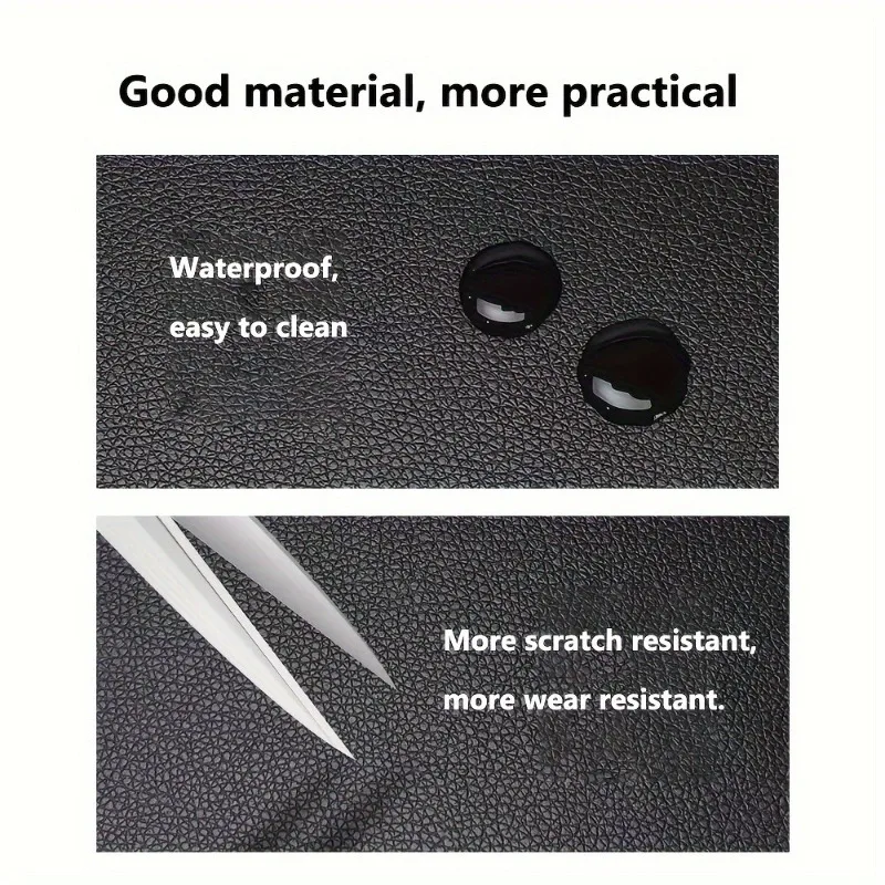 Refurbish DIY Sofa Black Leather Repair Patch Artificial Self-adhesive Leather Upholstery for Car Seat Couch Chair Restaurant - view 3