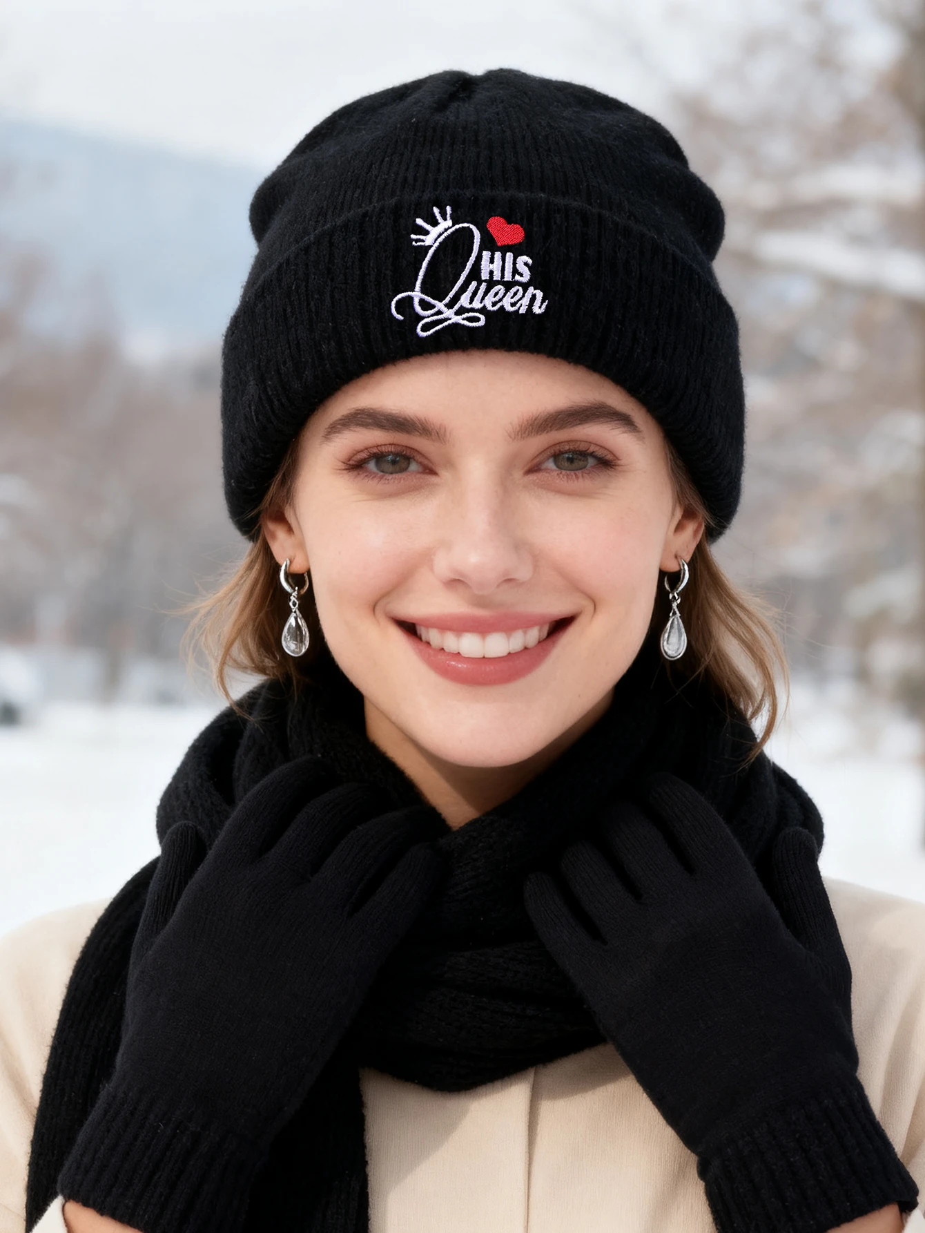 3PC "His Queen" Kni… - image