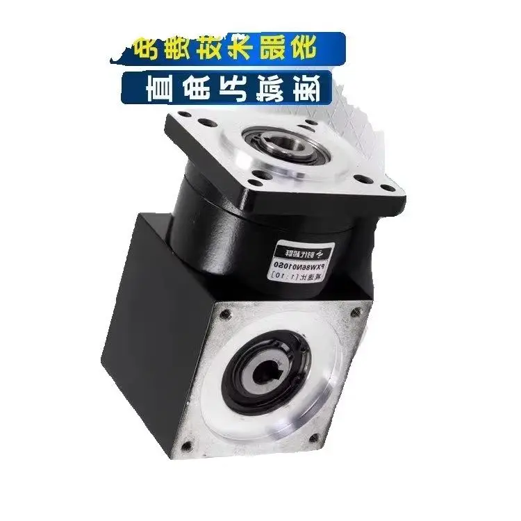 

60 Servo Gear Output 1st 90 Degree Hole Output Right Angle Planetary Reducer Stepper Motor Level Reducer Second-stage reducer