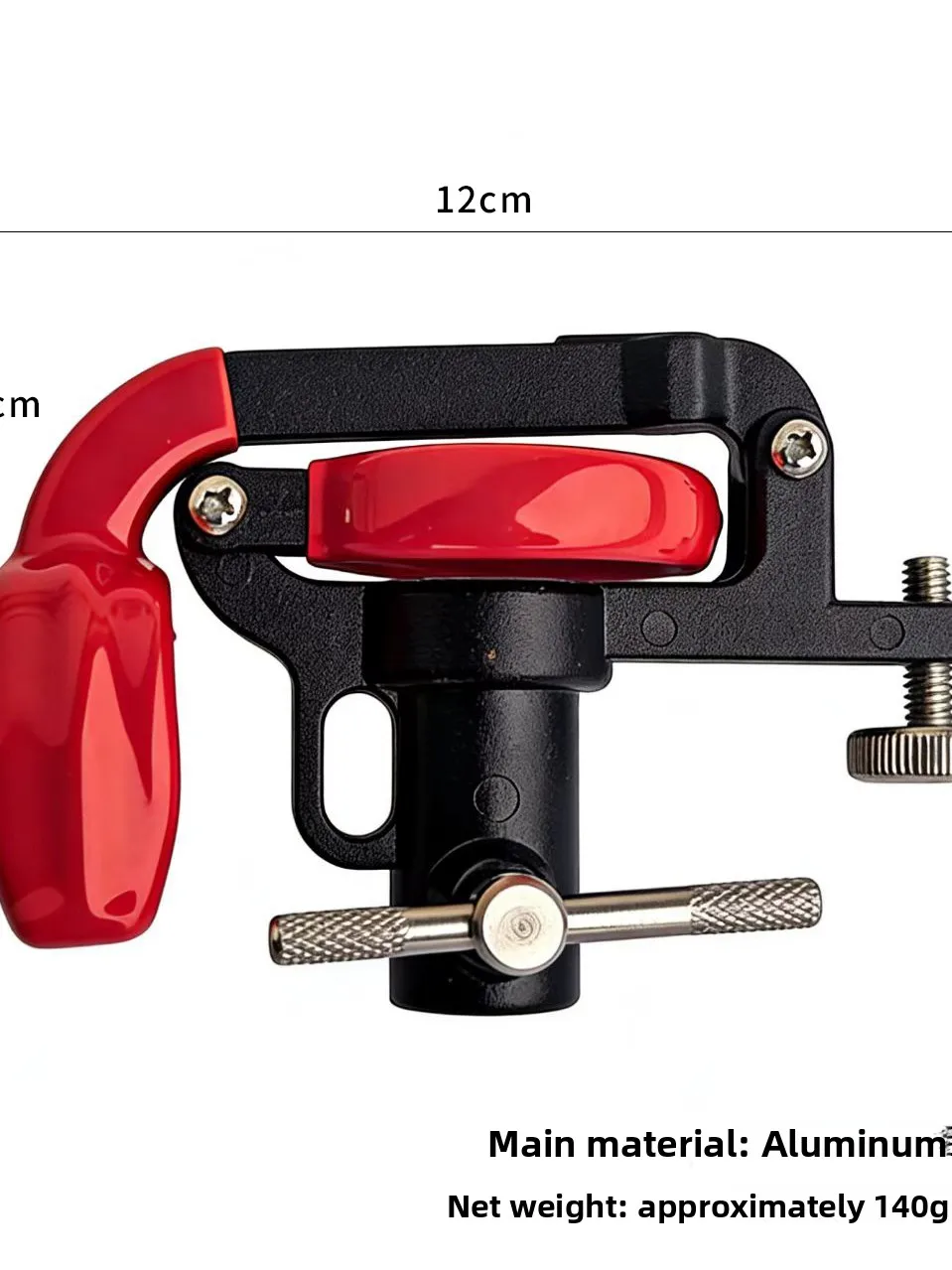 Aluminum Alloy Foldable Fishing Rod Stand Boat Fishing Base Adjustable Multi-Angle Sea Fishing Pole Bracket Fishing Gear