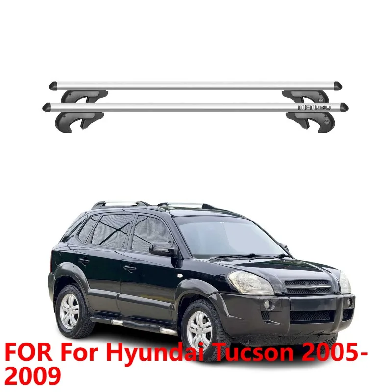 

Для Hyundai Tucson 2005-2009 багажник на крышу, поперечины, серый алюминиевый багажник