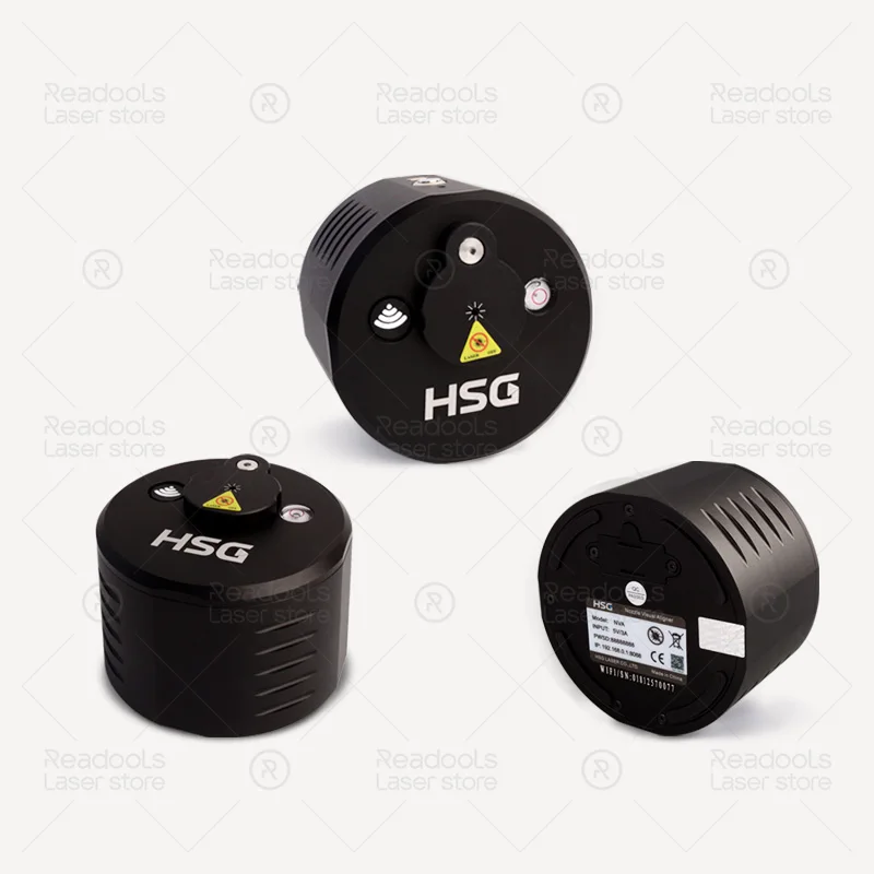 HSG Nozzle Visual Aligner (NVA) Laser Cutting Coaxial Calibration Device AI Vision High Precision Fast Coaxial Alignment Device