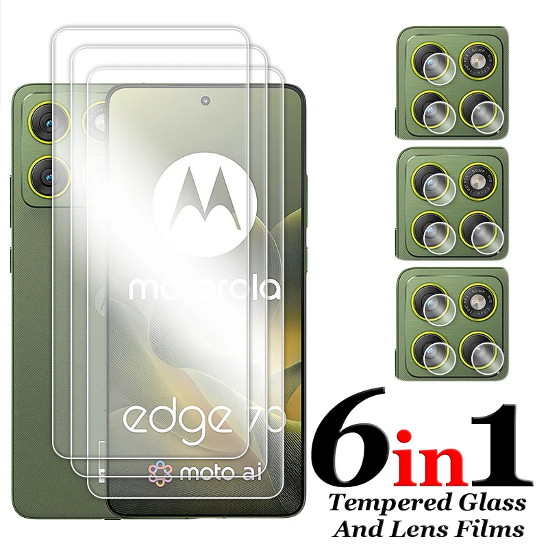Für Motorola Edge 70 Glas Vollkleber Klar Displayschutzfolie Für Motorola Edge 70 Gehärtetes Glas Für Motorola Edge 70 Objektivfolie – Detail 1