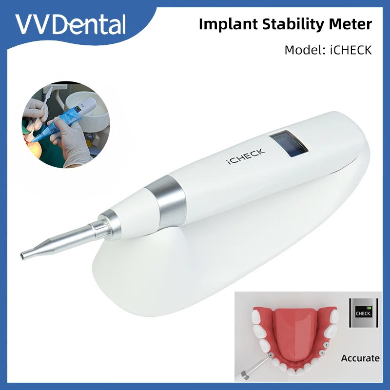 Dental lmplant Stability Device Measuring Instrument Detector Dental lmplants Monitor Osseointegration Monitor Stability Tester