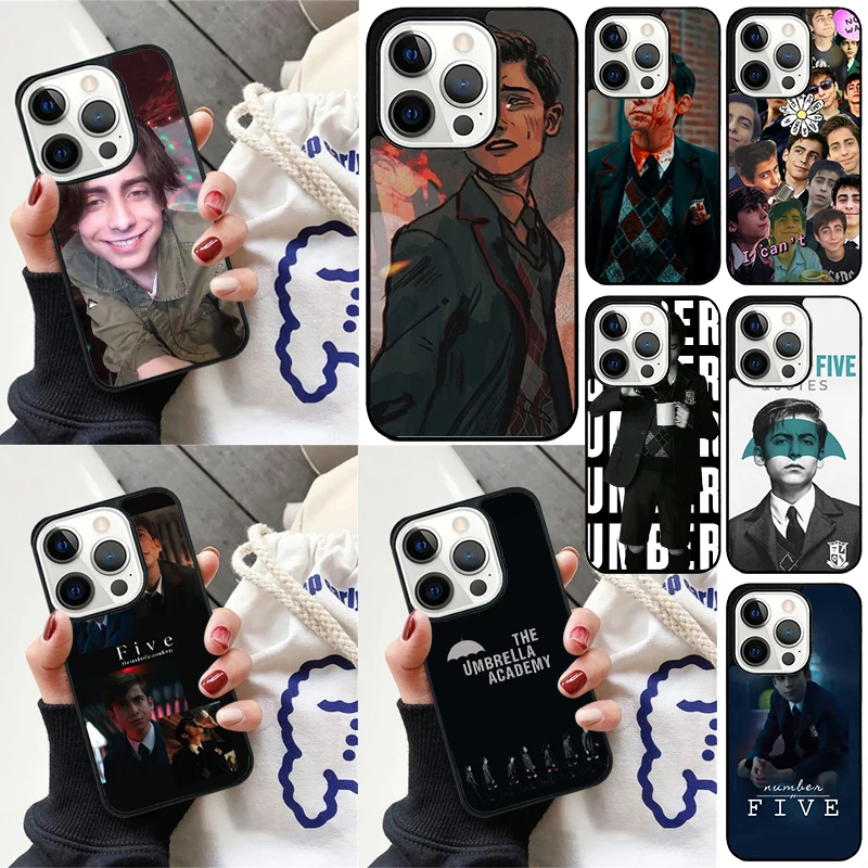 The Umbrella Academy Aidan Gallagher Cover For iPhone 16 13 14 15 Pro 12 Mini 11 15 Pro 7 8 Plus SE 2020 Phone Case