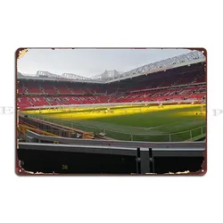 Old Trafford Football Stadium Metal Plaque Poster Designing Classic Plaques Party Club Bar Tin Sign Poster