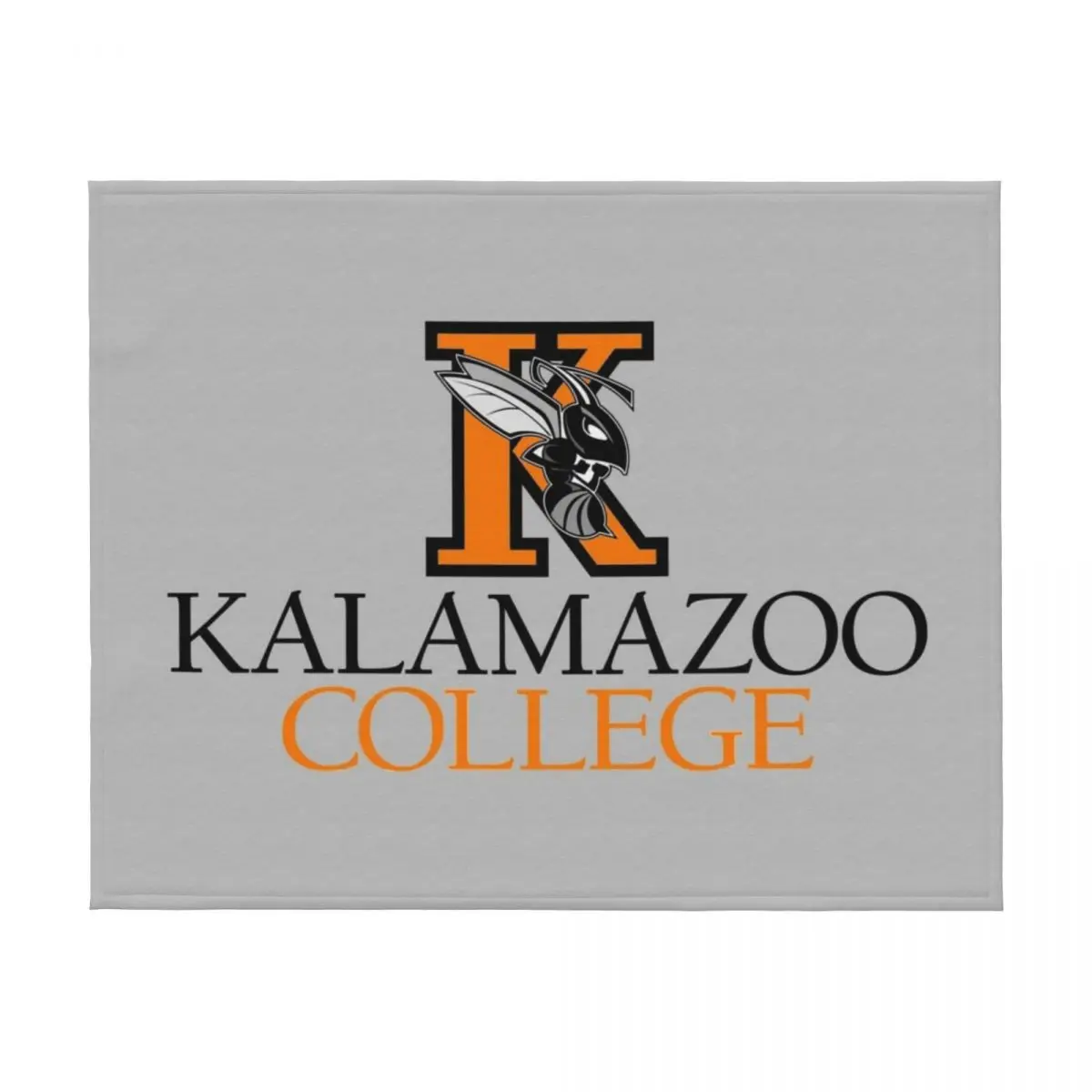 كلية كالامازو 2 رمي بطانية ديكورات المصممين تأثيري أنيمي البطانيات الزخرفية