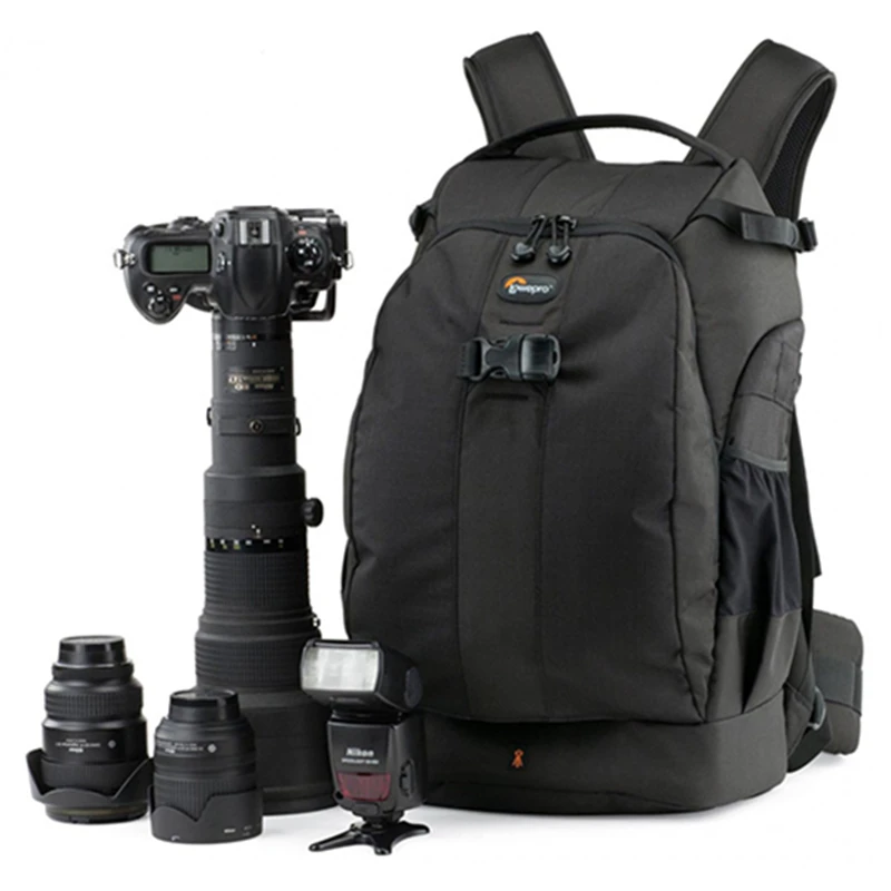 Lowepro 카메라 가방 플립 사이드 500 AW 전문 DSLR 카메라 백팩, 도난 방지 미러리스 카메라 가방, 사진 가방