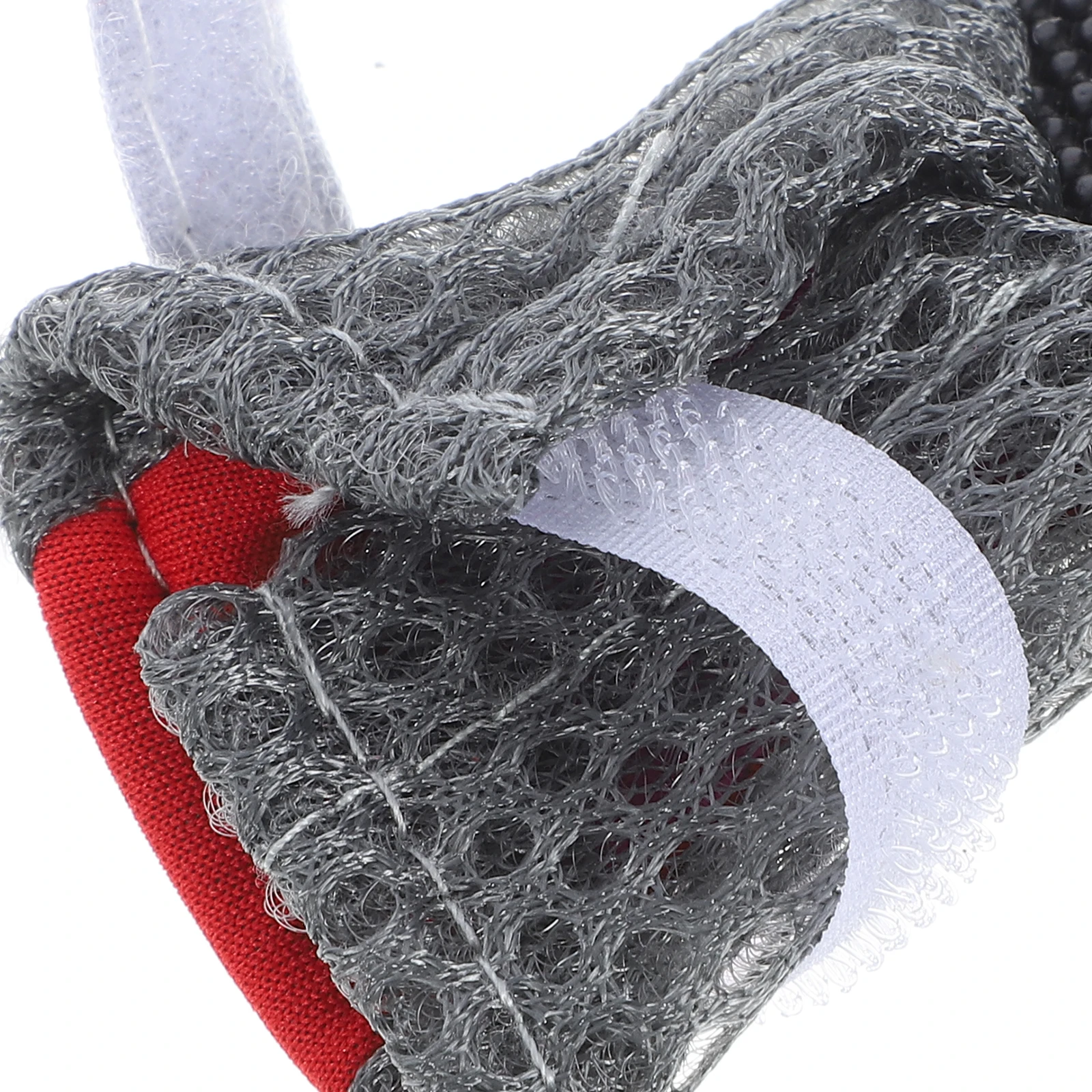 

Puppy Mesh Foot Cover Shoes Hundeschuh Red Wetsuit Fabric Rutschfeste Hundesocken