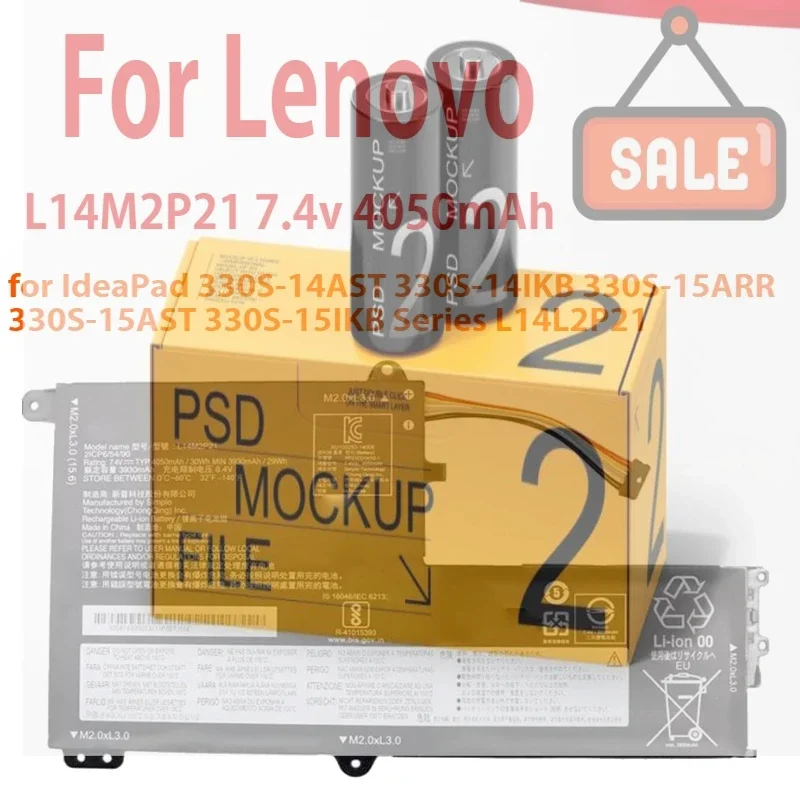 

L14M2P21 Laptop Battery Replacement for Lenovo IdeaPad 330S-14AST 330S-14IKB 330S-15ARR 330S-15AST 330S-15IKB Series L14L2P21