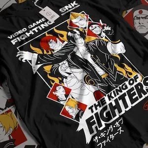 The KOF2002 Kof 2k2 Character Select Premium Unisex T-shirt.