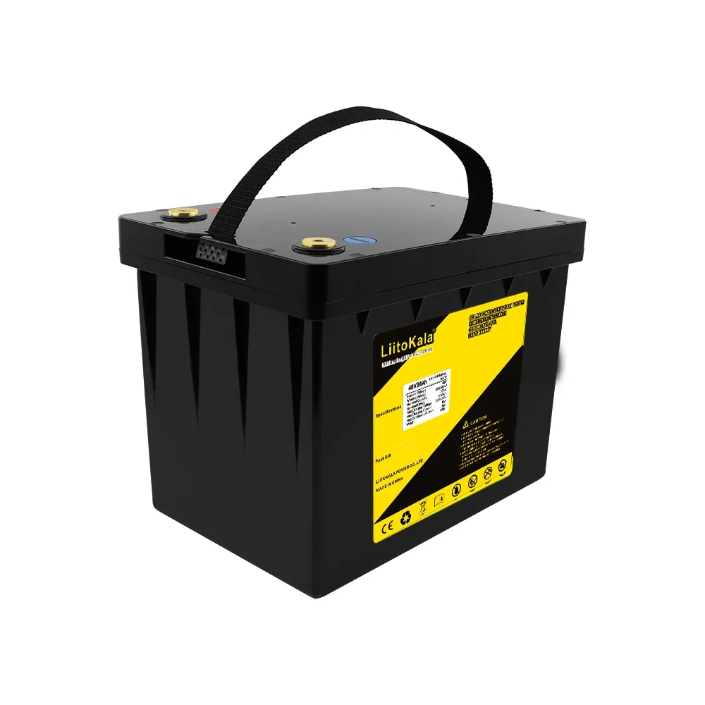 Bms付きバッテリーLiitoKala-LiFePO4,電動自転車,スクーター,ゴーカート,機械,30Ah, 40Ah, 48V, 1500W,30a