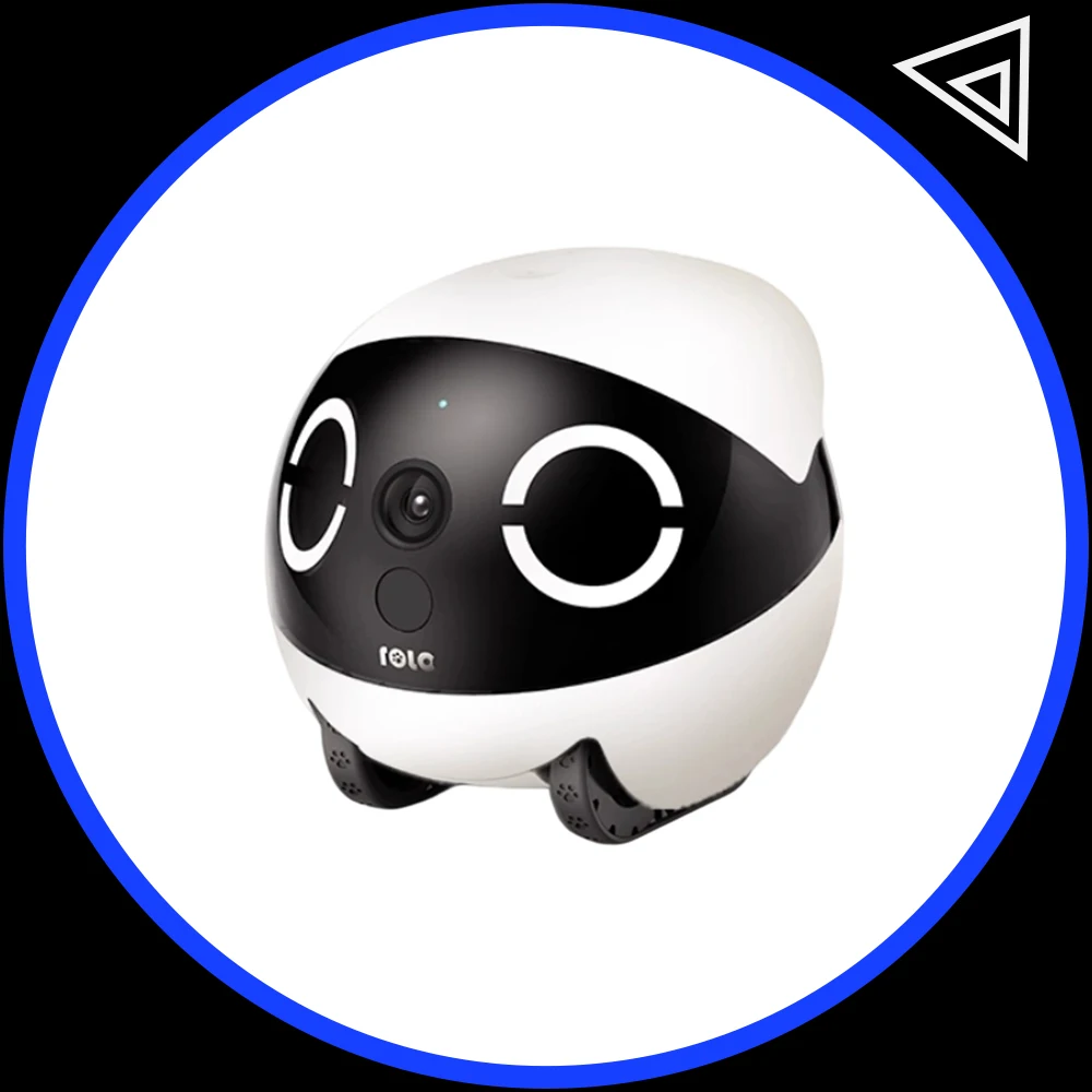 

Enabot ROLA Mini Smart Robot Интеллектуальная мобильная камера Домашний мониторинг Беспроводной домашний робот-мониторинг домашних животных в помещении Подарки