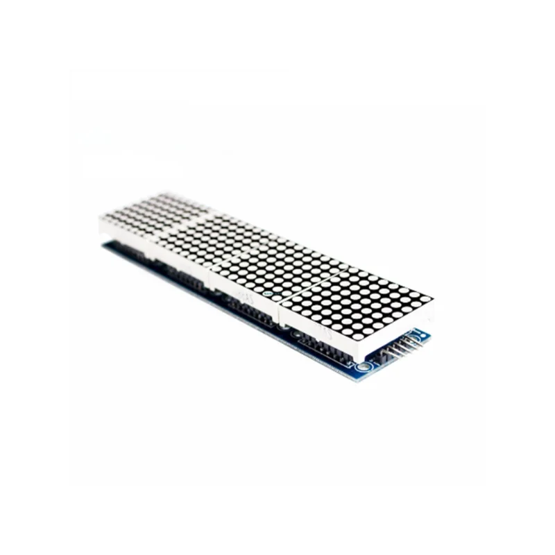 وحدة MAX7219 Dot Matrix، التحكم في شاشة 4 في 1 لوحدة الشريحة الواحدة، وإرسال كابل 5P (H6A4). #2