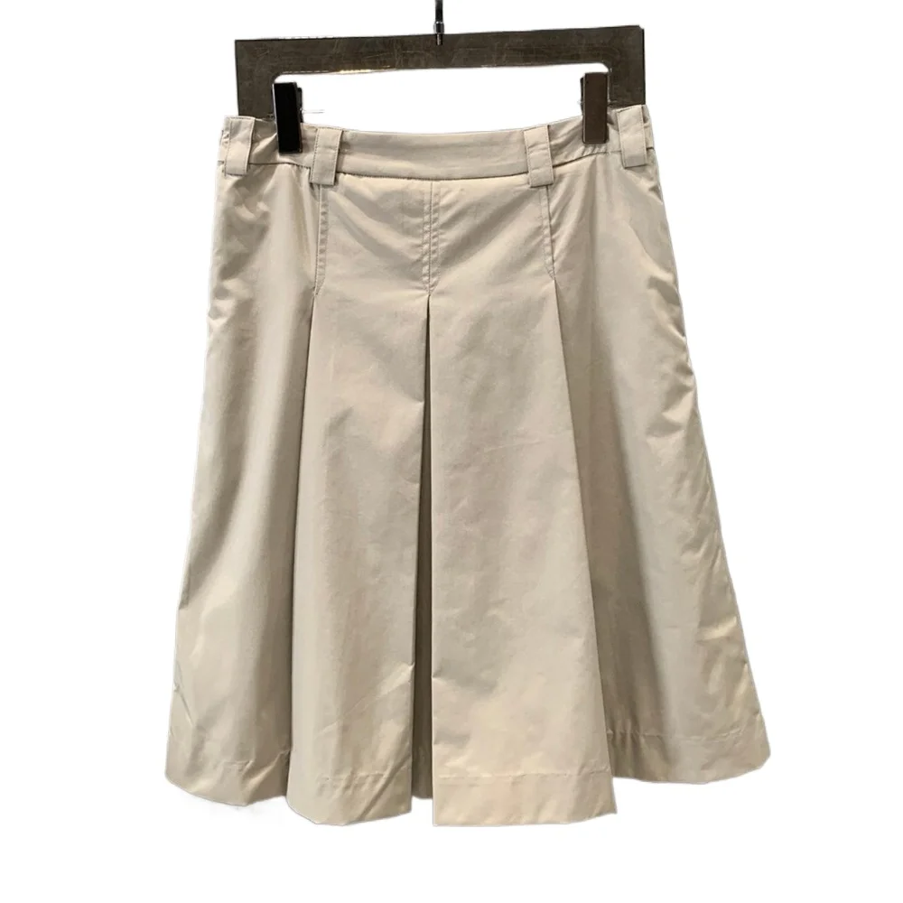 NEW Women Khaki Colour coat & Skirt U830927 Clothing High Quality Spring Summer Streetwear Shorts Design Slim Waist 24ss