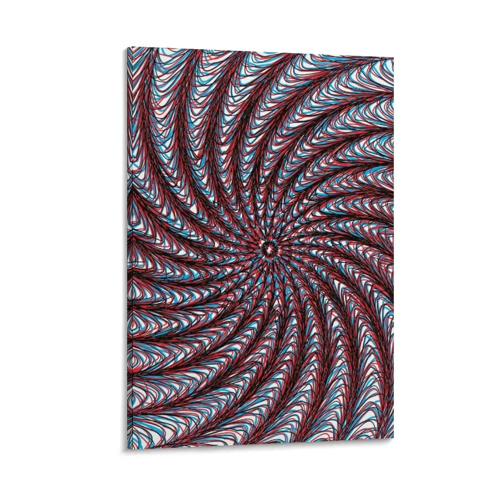 

Red & Blue Abstract Canvas Painting Paintings for bedroom home decoration accessories canvas wall decoration wall decor