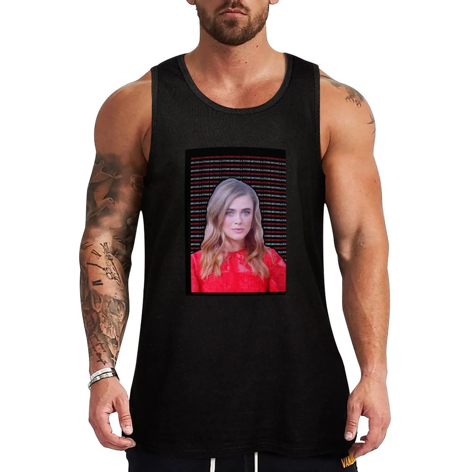 

Manifest "Michaela Stone&quot Tank Top fashion 2025 man sleeveless Men's t-shirts mens designer clothes