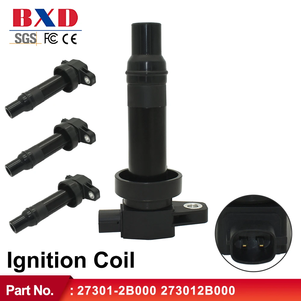 

1/4pcs Ignition Coil 27301-2B000 273012B000 For Hyundai i20 i30 KIA Cee'd Cerato