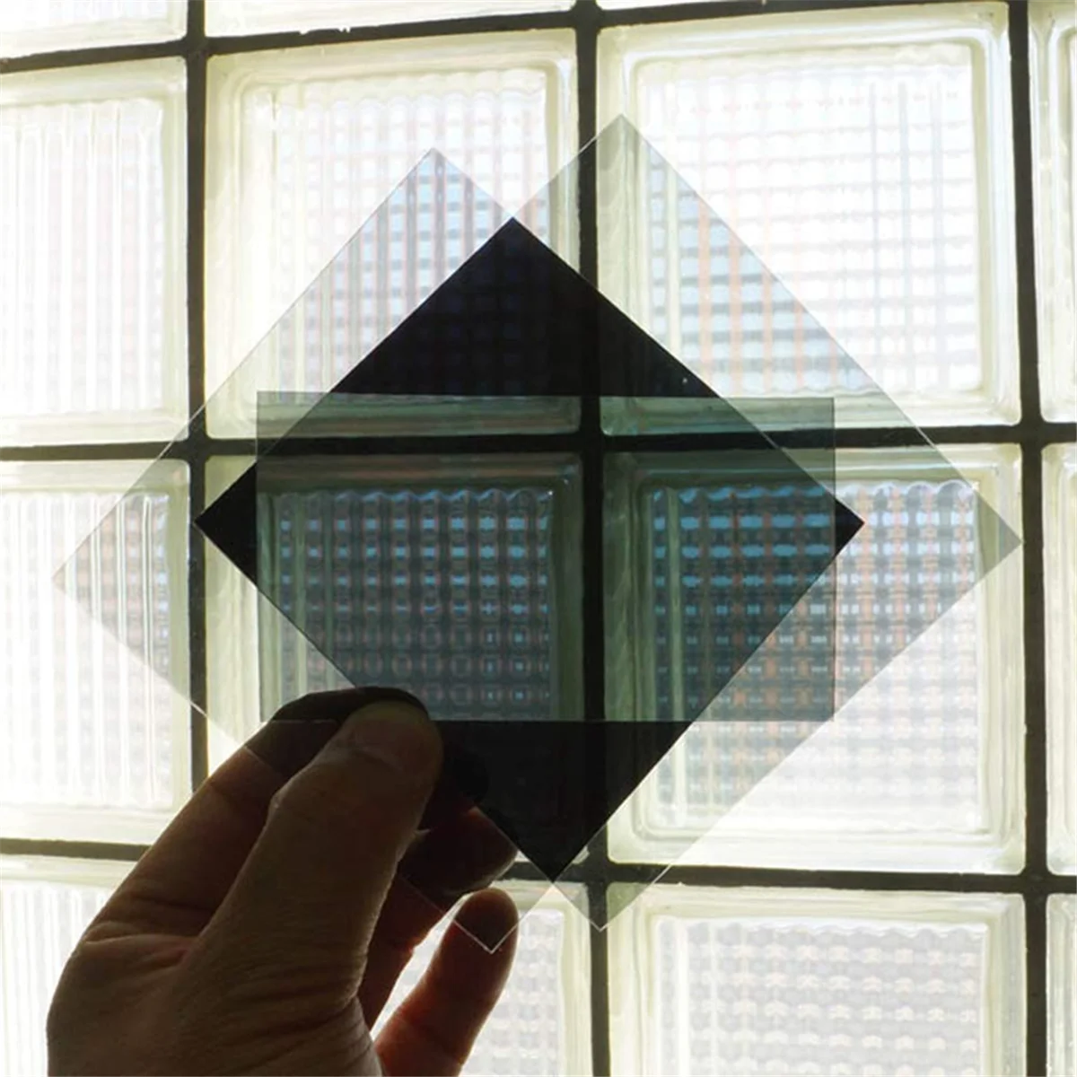 ABLK أوراق الفيلم 7.8x11.8 بوصة/20x30 سنتيمتر المستقطب الخطي الاستقطاب تصفية غير لاصق للتصوير الفوتوغرافي الفيزياء التعليمية