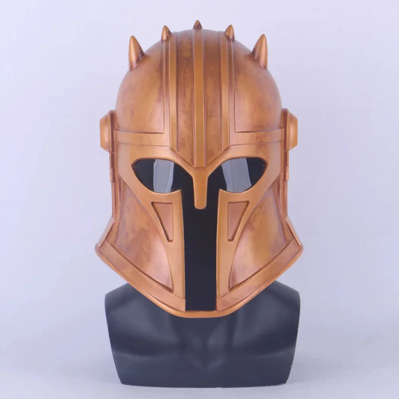 Star The Armorer Helmet Wars Female Mandalorian Armorer Helmets Cosplay Mask Helmet PVC Masks