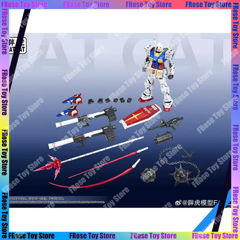 

В наличии Модель толстого кота Rg 1/100 Модель Rx-78-2 Второй партии Модель Комплект Рисунок Rgu Подвижные суставы Коллекционная модель робота Игрушки Подарки