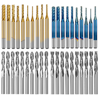 40pcs Twotrees Four Milling Cutter Combination Set End Mills CNC Router Bits for Laser Engraver