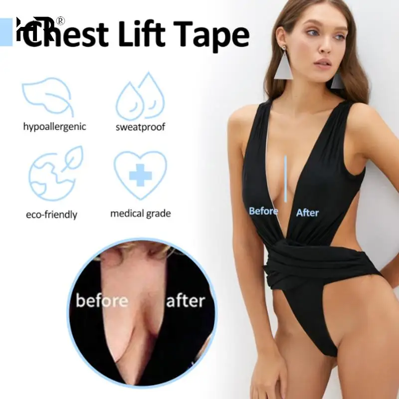 

1m/5m Bra Boob Tape Breast​ Lifting Tape Sticker For Nipples Body Booby Tape 2.5/5cm Fashion Chest Breast Adhesive Push Up Bra