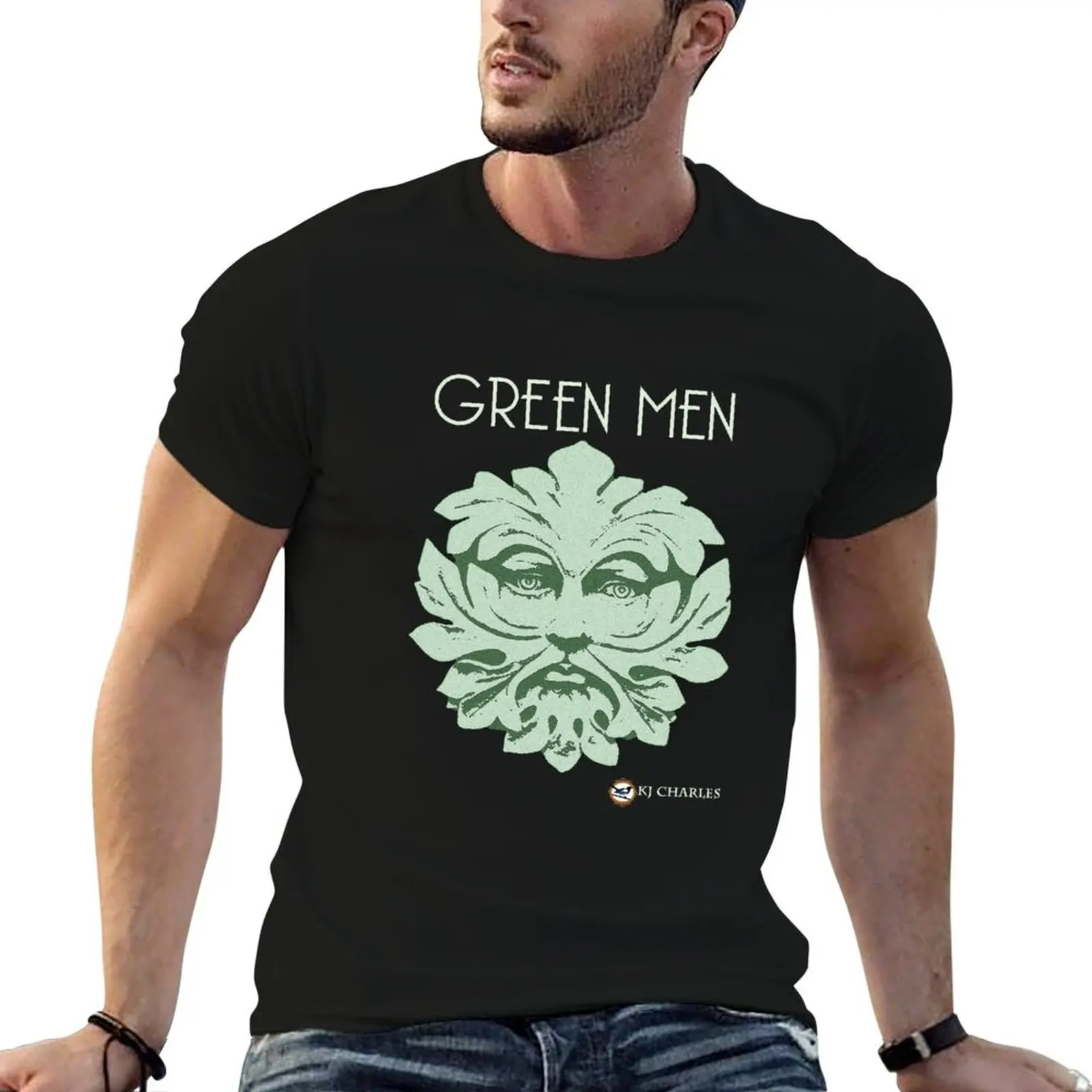 

Green Men for dark Ts T-Shirt korean fashion anime figures Short sleeve tee heavyweight t shirts for men