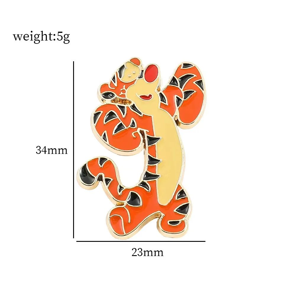 6pcs Disney Mix Cartoon Pins Brooch Set Gift Enamel Lapel Pin Clothing Backpack Decoration DIY Accessories Mickey Toys Story