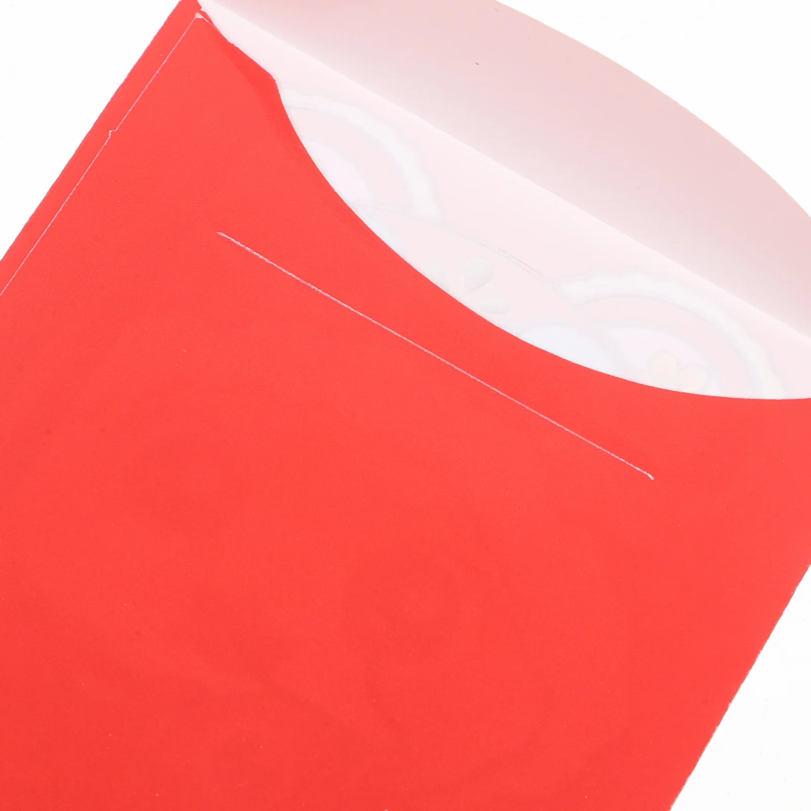 Sobres rojos de dinero de la suerte, paquetes rojos de Año Nuevo Chino, sobres plegables para efectivo, regalo de celebración del Festival de Primavera, 10 Uds.