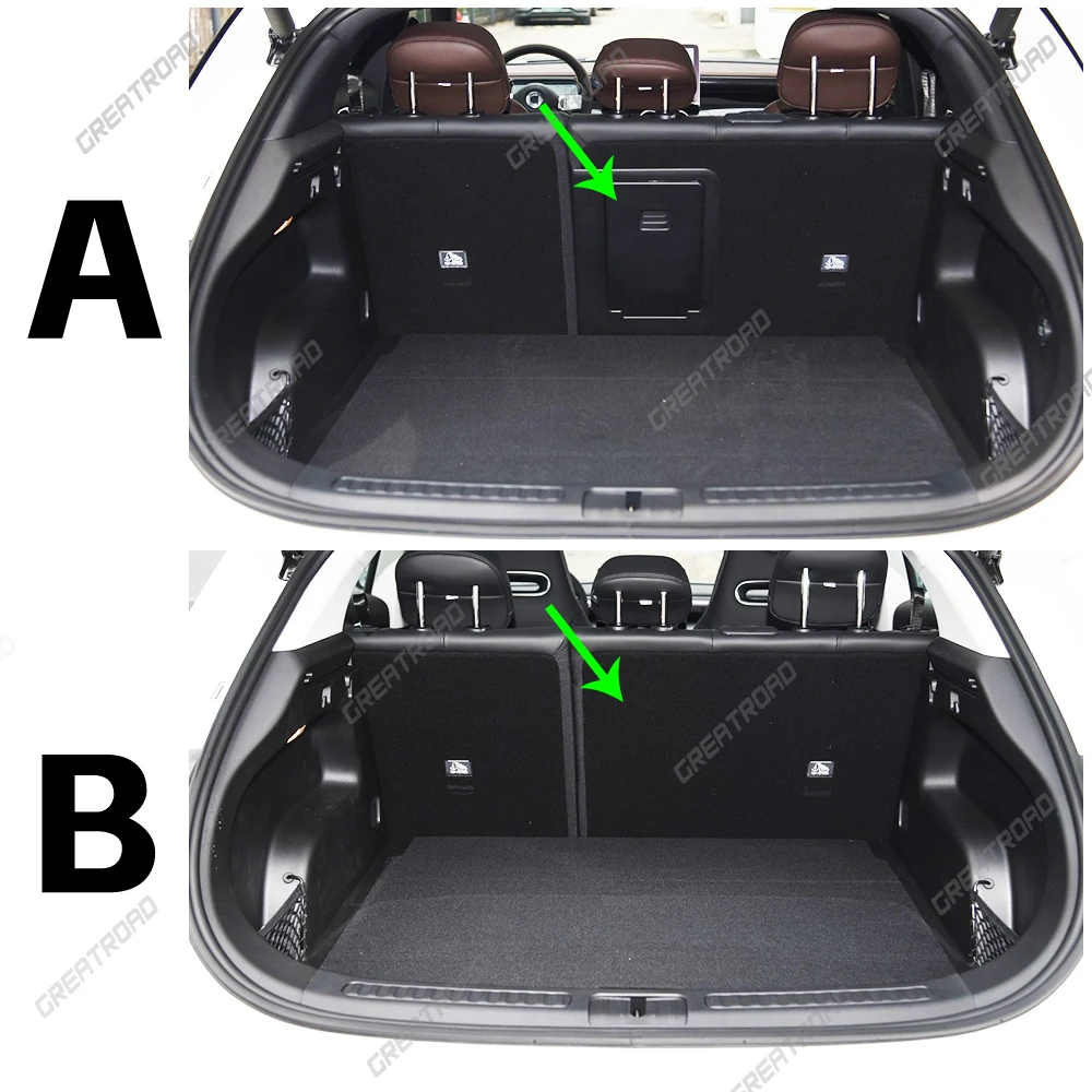 

GREATROAD For Smart 3 2023 2024 2025 2026 Auto Full Coverage Trunk Mat Car Protective Pad Cargo Liner Interior Accessories