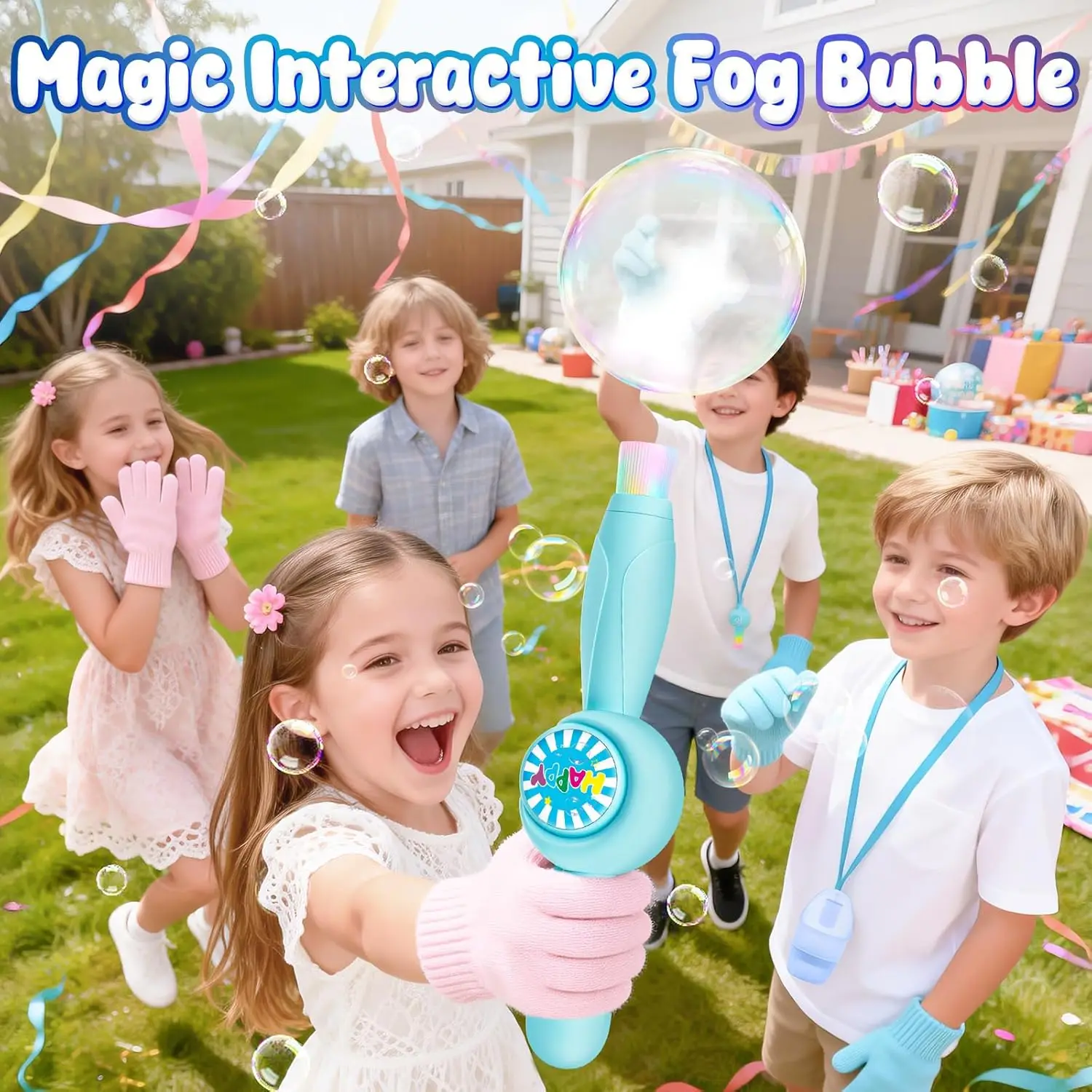 Smoke Bubble Machin…