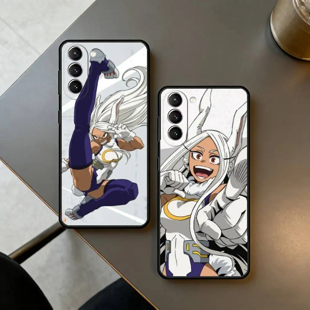 Rumi Usagiyama M-Mirko  Phone Case Black Silicone Soft For Samsung S26,S25,S24,S23,S22,S21,S30,Ultra,Plus,Fe,Lite