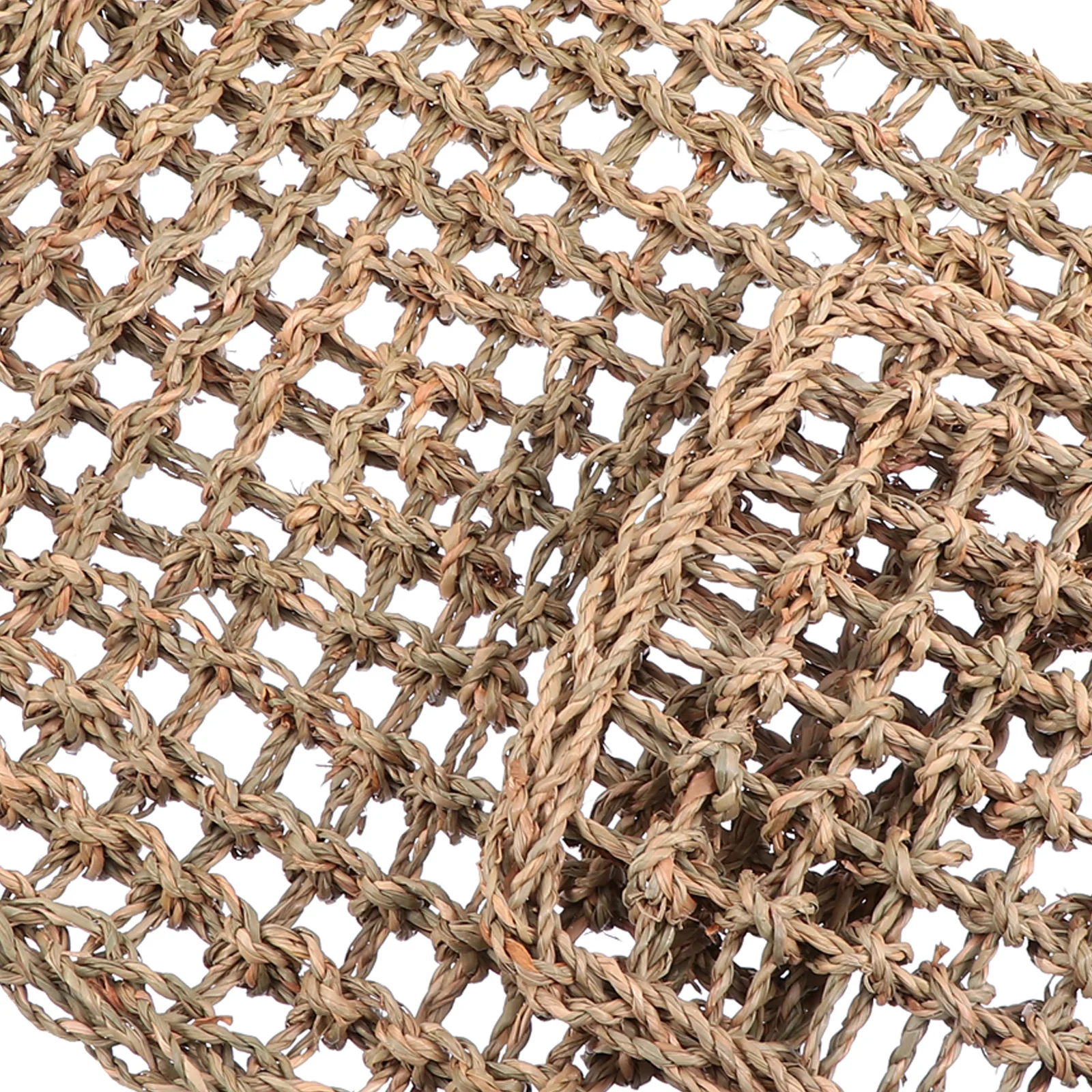 

2pcs Eco-Friendly Grass Mat For Guinea Pig Rabbit Chew Toy Hammock Bedding