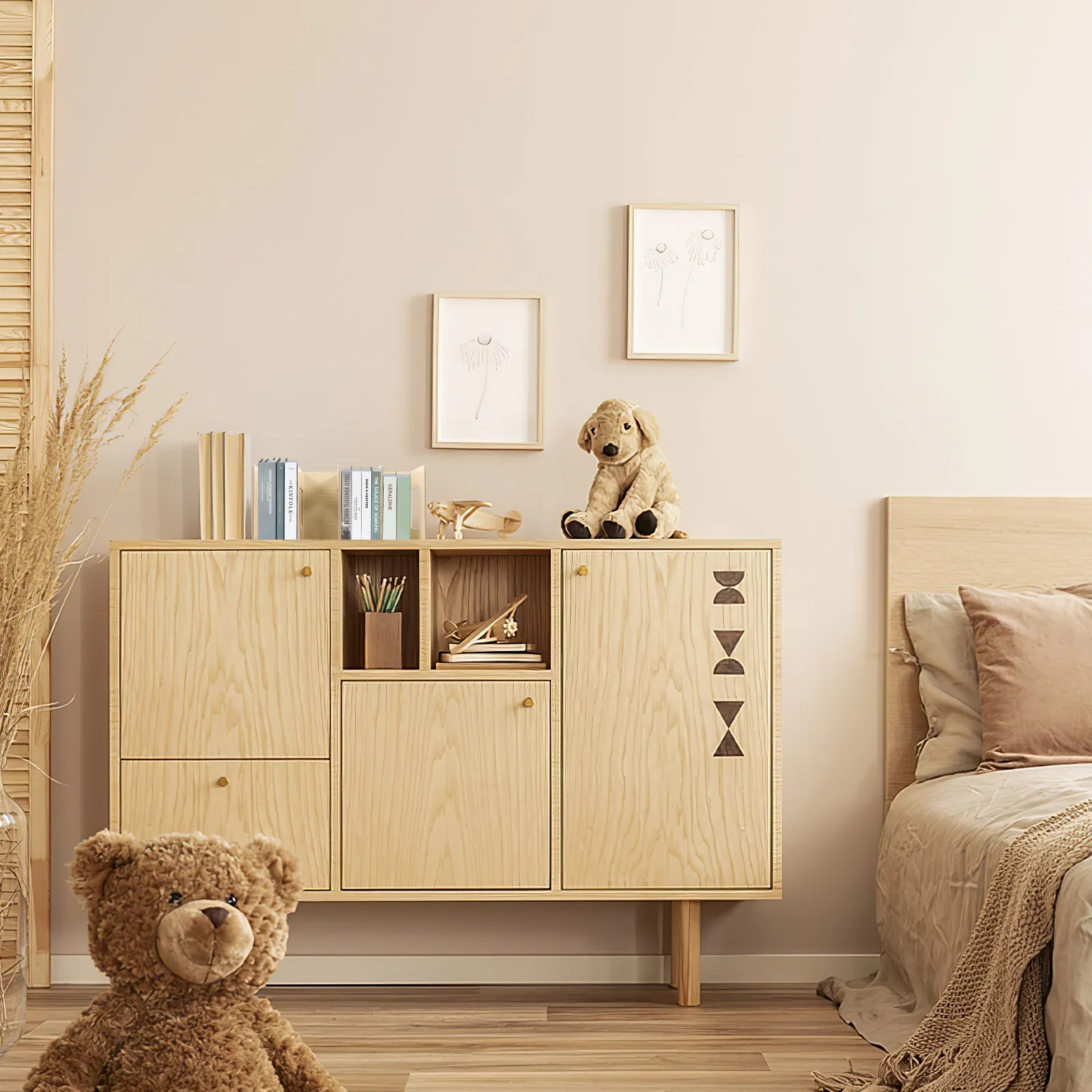 support-pour-albums-et-cd-etagere-de-bureau-organisateur-de-fichiers-etagere-a-livres-en-bois