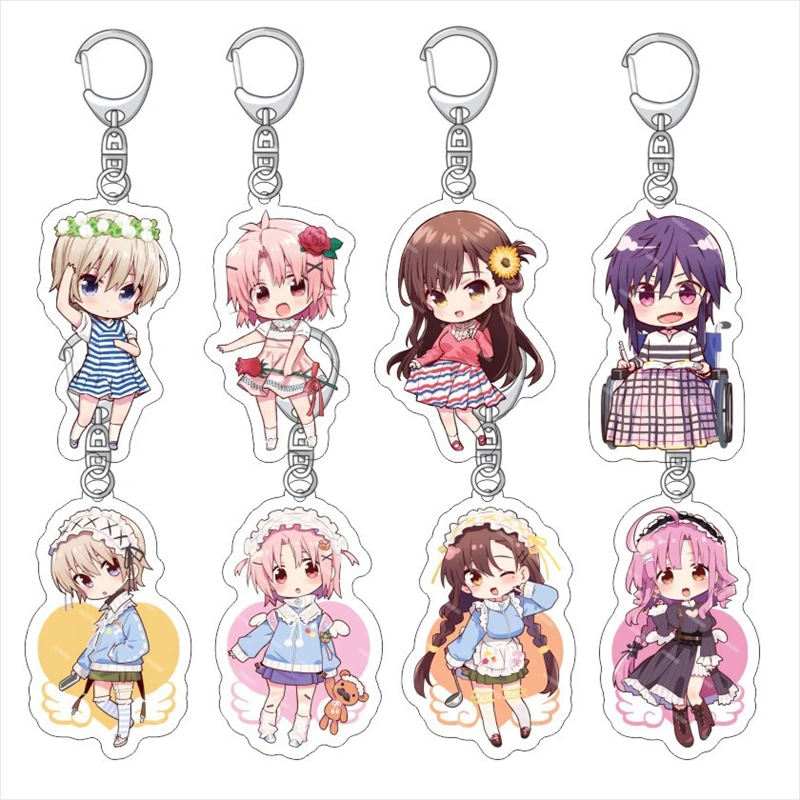 Yuki Takeya/Kurumi Ebisuzawa/Yuuri Wakasa Acrylic Figure Keychain