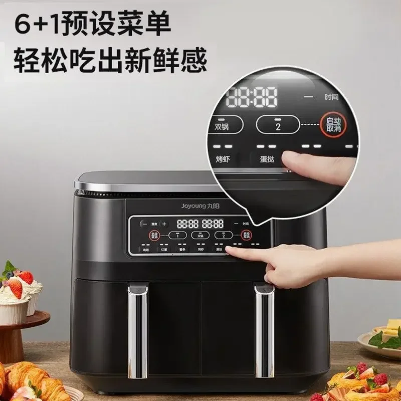VF911 Household Air Fryer Oven | Large Capacity Visual Design | Smart Low-Fat Multi-Function
